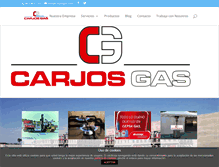 Tablet Screenshot of carjosgas.com
